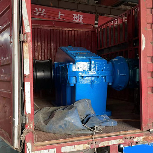 华矿重工一批调车绞车发往霸州